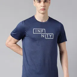Alcis Typography Printed Dry Tech Slim Fit T-Shirt-image-93
