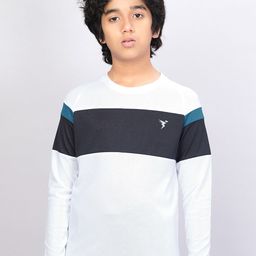 Technosport Boys Antimicrobial Colourblocked Raglan Sleeves Sports T-shirt-image-85