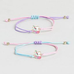 EL REGALO Girls Set of 2 Charm Bracelet-image-86