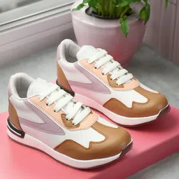 The Roadster Lifestyle Co. Women White Colourblocked Trending Lightweight Sneakers-12