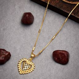 Ramdev Art Fashion Jwellery Brass Gold-Plated Necklace-image-43
