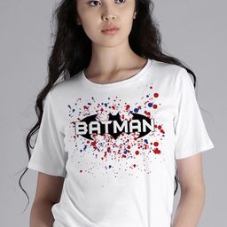 Free Authority Batman Printed Cotton T-Shirt-image-48