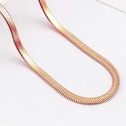 EL REGALO Gold Plated Chain Anklet-25