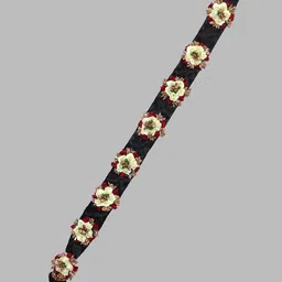 Krelin Traditional Hair Choti With Flower's Jada Set-image-52