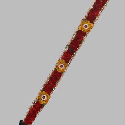 FIMBUL Traditional Hair Choti With Floral Jada Set-48
