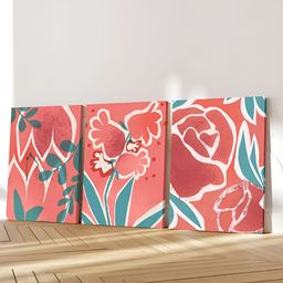 Art Street Canvas Painting Abstract Floral Wall Art-image-87