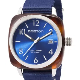 BRISTON Unisex Clubmaster Classic Hms Brass Analogue Multi Function Watch 15240.SA.T.9.NNB-image-7