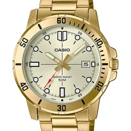 Casio Enticer Men Gold Analogue watch A1368 MTP-VD01G-9EVUDF-8