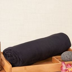 Black gold Black 400 GSM Microfiber Quick Dry Bath Towel-image-50