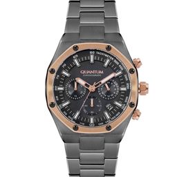 Quantum Men Round Dial Quantum Hunter Chronograph Analogue Watch HNG810.050_A-49