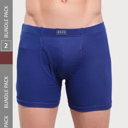 Zoiro Pack Of 2 Anti-Pilling Trunks-picture-56