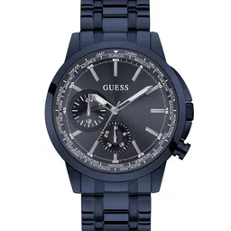 GUESS Men Dial & Stainless Steel Straps Analogue Watch GW0490G4-image-3