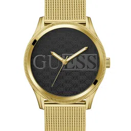 GUESS MenDress Reputation Brand Logo Printed Dial Analogue Watch GW0710G2-53
