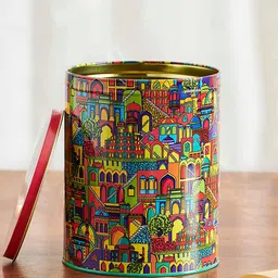 Chumbak Red Printed Tin Home Gift Sets-image-12
