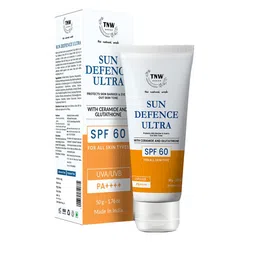 TNW the natural wash SPF 60 UVA UVB PA++++ Ceramide Sun Defence Ultra Sunscreen - 50 g-23