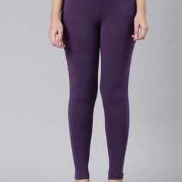 Go Colors Mid-Rise Slim-Fit Ankle-Length Leggings-image-95