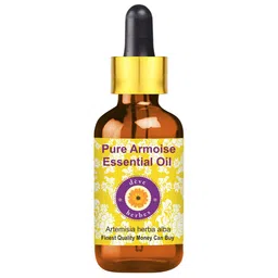Deve Herbes Pure Armoise Steam Distilled Essential Oil with Glass Dropper - 5ml-image-83