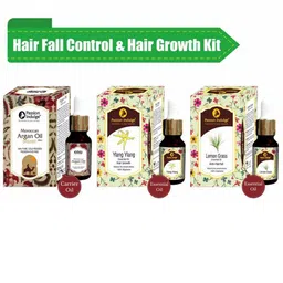 Passion Indulge Set of Moroccan Argan Oil-Ylang Ylang- Lemon Grass Essential Oils for Hair-picture-4