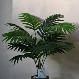 Blooming Floret Green Palm Artificial Plant With Pot-36