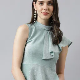 Latin Quarters High Neck Knit Top-image-17