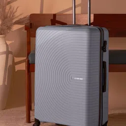 Stony Brook by Nasher Miles Crescent Textured Hard-Sided Large Trolley Suitcase-75 cm-23