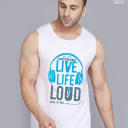 SLOWLORIS Pack Of 2 Printed Cotton Gym Vests-SL26 COMBO (LOUD WHITE) (KEEP BLKGRY)-picture-14