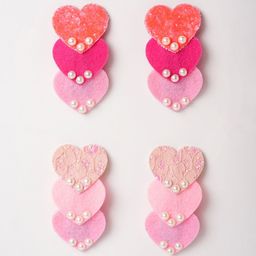 RIBBON CANDY Girls Set of 4 Tic Tac Hair Clip-image-101
