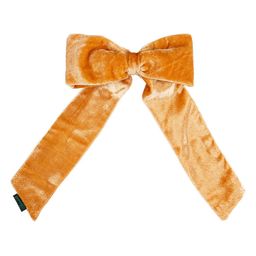 Arendelle Women Beige Velvet Bow Hair Accessory-image-38