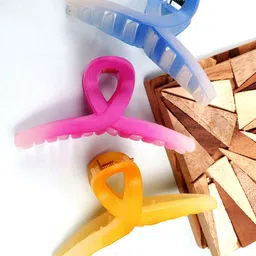 FIMBUL Women Set of 3 Butterfly Claw Clips-9