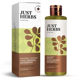 Just Herbs Unisex Lush Methi Shikakai Volumising Shampoo For Hair Growth 200ml-54