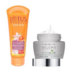 Lotus Herbals Sustainable Set of Sunscreen & Night Creme-24