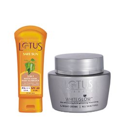 Lotus Herbals Set of Sunscreen & Night Creme-37