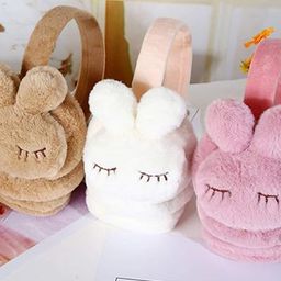 CHRONEX Assorted Winter Wrap Stylish Kitty Fur Earmuff-49