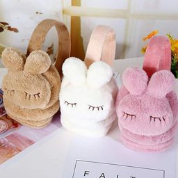CHRONEX Assorted Winter Wrap Stylish Kitty Fur Earmuff-image-48