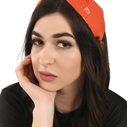BuckleUp Women Orange Embellished Knotted Hairband-29
