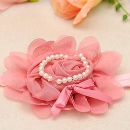 BAESD Infant Girls Floral Embellished Hairband-99