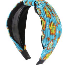 BuckleUp Printed Knot-Detail Hairband-image-68