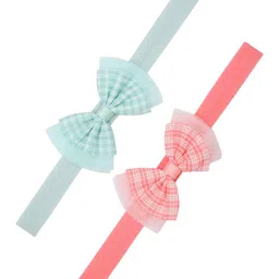 FUNKRAFTS Girls Pink & Blue Set of 2 Hairbands-image-44