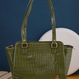 Mochi Textured Structured Shoulder Bag-77