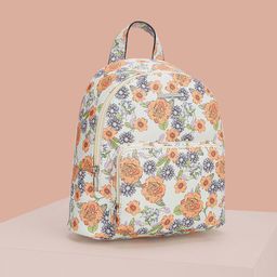 Forever Glam by Pantaloons Non-Padded Floral Printed Ergonomic Shoulder Straps Backpack-16