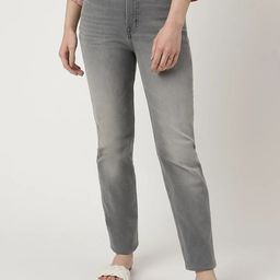Marks & Spencer Women High-Rise Clean Look Heavy Fade Jeans-picture-44