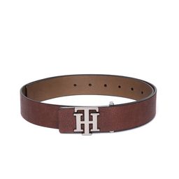 Tommy Hilfiger Men Textured Leather Belt-image-8