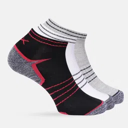 HRX by Hrithik Roshan Men Pack of 3 Ankle Length Socks-47