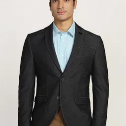 Blackberrys Men Slim-Fit Single-Breasted Blazers-93