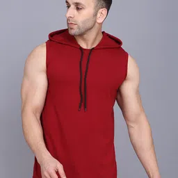 SLOWLORIS Printed Bio-Wash Combed Cotton Innerwear Vests-image-3