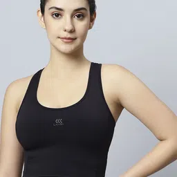 LAASA  SPORTS Full Coverage Removable Padding Dry Fit Workout Bra- 360 Degree Support-30
