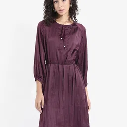 RAREISM Solid Printed Dress-picture-16