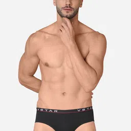VStar Pack Of 2 Premium Combed Cotton Basic Briefs- ADAMS NEO-2PCS-GRAPHITE-picture-37