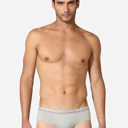 VStar Pack Of 2 Premium Combed Cotton Basic Briefs- ADAMS NEO-2PCS-ALLOY-17