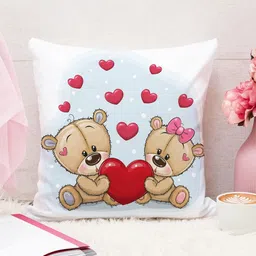 STITCHNEST Blue & Red Cartoon Characters Square Cushion Covers-image-56